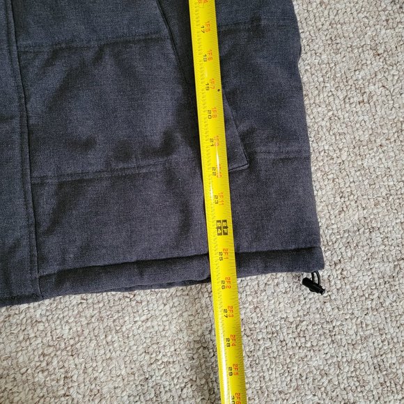 Dockers Men's Black Hooded Lined Winter Jacket Size M - Picture 5 of 14